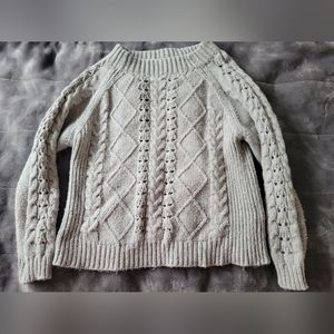 J. Crew Grey Crewneck Sweater